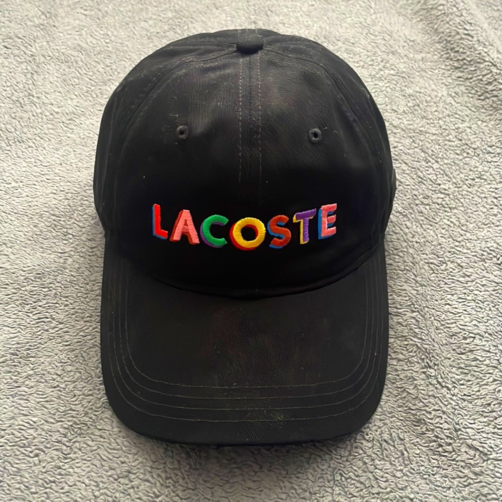 Lacoste logo hat, size L